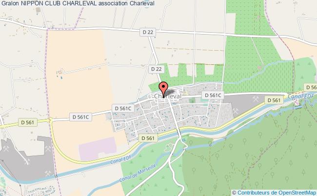 plan association Nippon Club Charleval Charleval