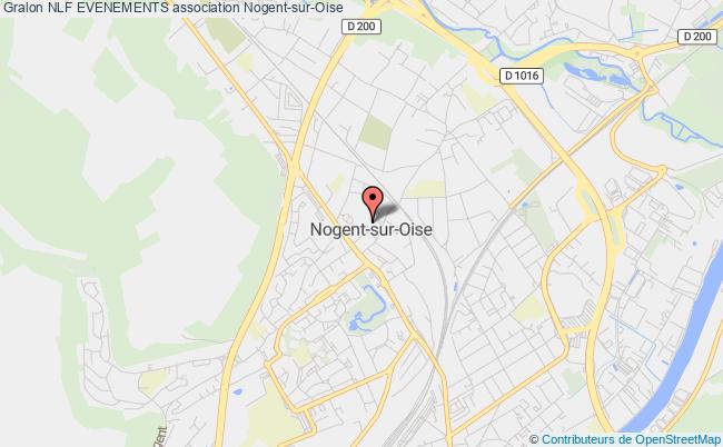 plan association Nlf Evenements Nogent-sur-Oise