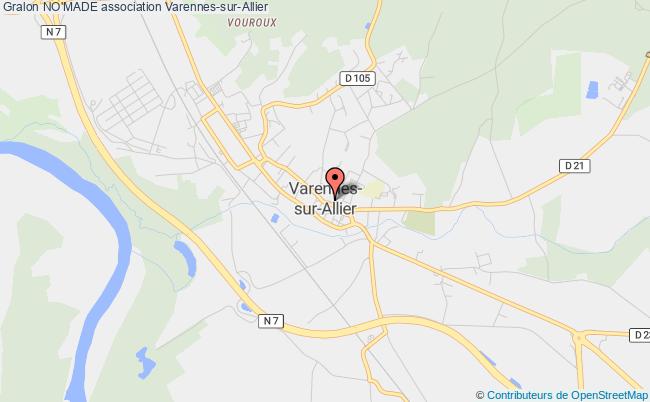 plan association No'made Varennes-sur-Allier