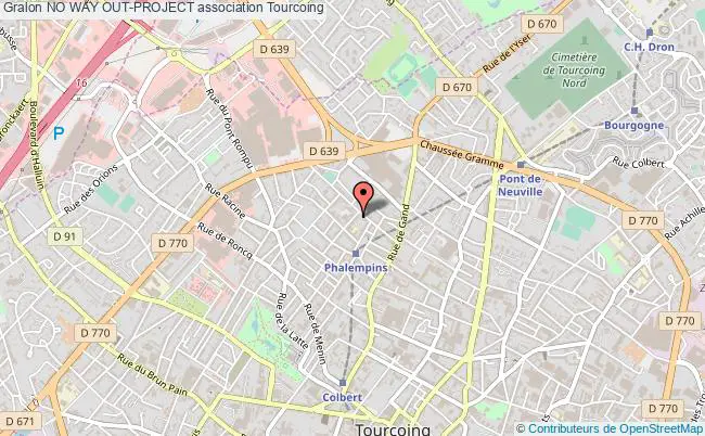 plan association No Way Out-project Tourcoing