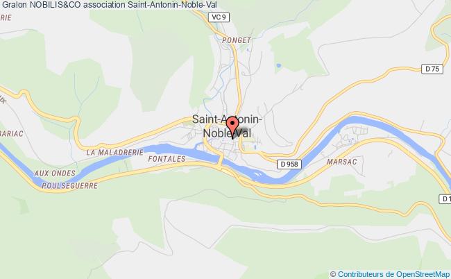 plan association Nobilis&co Saint-Antonin-Noble-Val