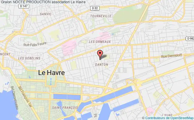plan association Nocte Production Havre