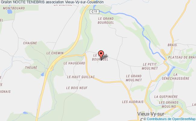 plan association Nocte Tenebris Vieux-Vy-sur-Couesnon