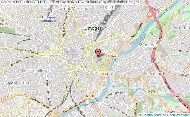 plan association N.o.e. (nouvelles Organisations Economiques) Limoges