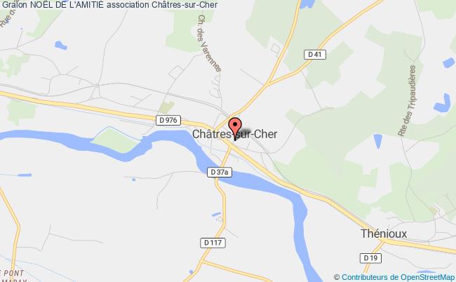 plan association NoËl De L'amitiÉ Châtres-sur-Cher