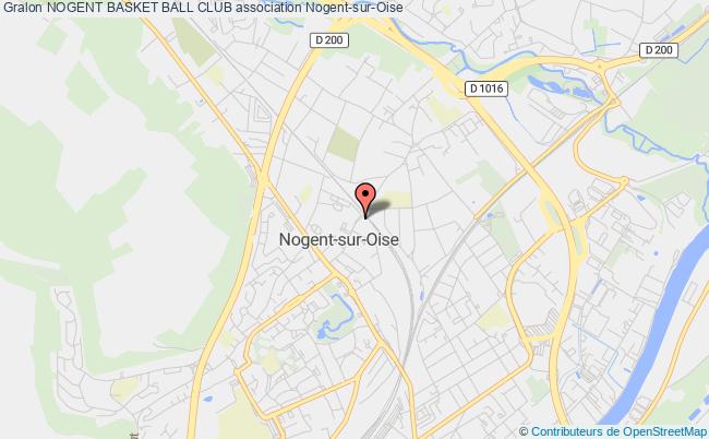 plan association Nogent Basket Ball Club Nogent-sur-Oise