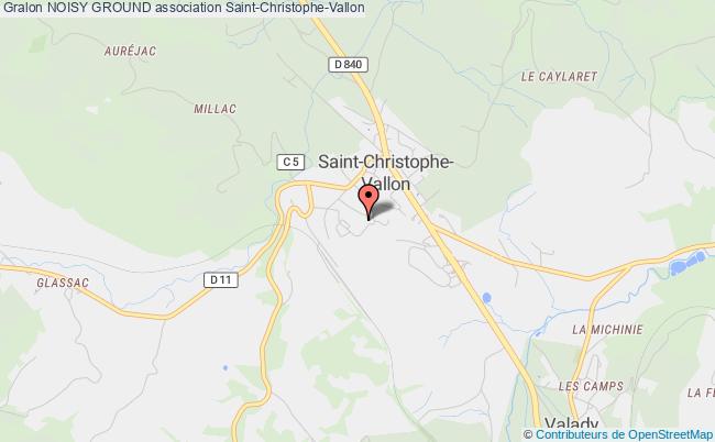 plan association Noisy Ground Saint-Christophe-Vallon
