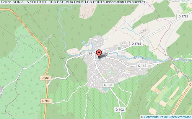 NON A LA SOLITUDE DES BATEAUX DANS LES PORTS