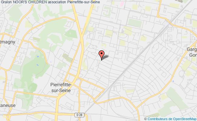 plan association Noor's Children Pierrefitte-sur-Seine