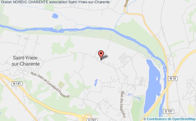 plan association Nordic Charente Saint-Yrieix-sur-Charente