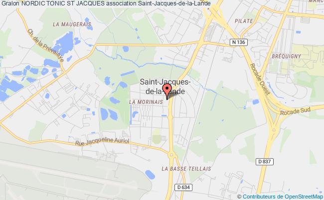 plan association Nordic Tonic St Jacques Saint-Jacques-de-la-Lande