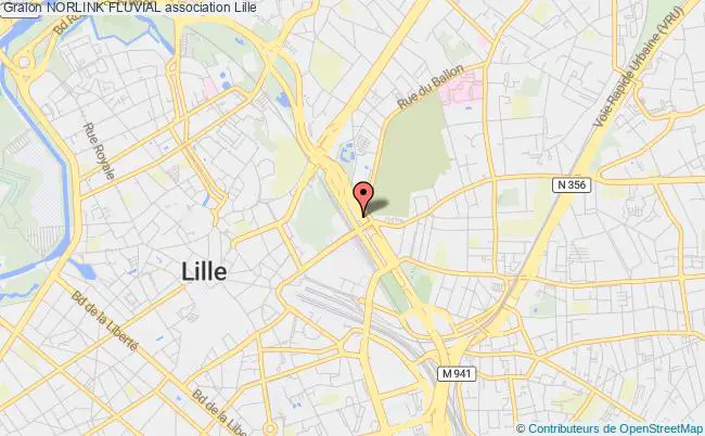 plan association Norlink Fluvial Lille
