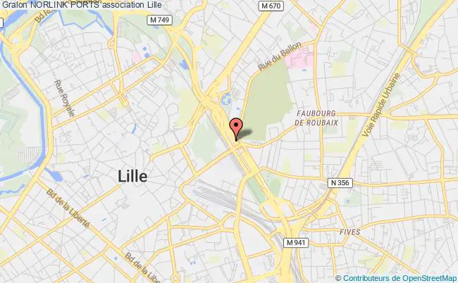 plan association Norlink Ports Lille