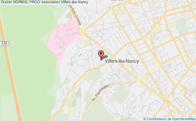 plan association Normal Prod' Villers-lès-Nancy