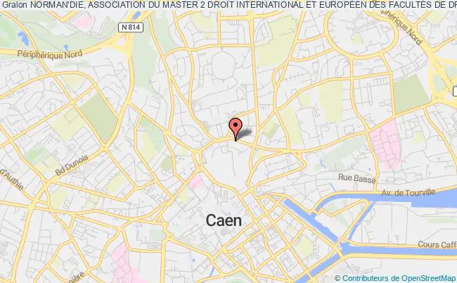 plan association Norman'die, Association Du Master 2 Droit International Et EuropÉen Des FacultÉs De Droit De Caen Et Du Havre Caen