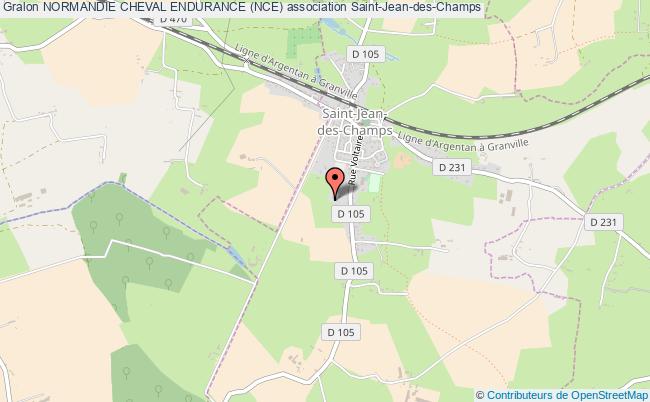 plan association Normandie Cheval Endurance (nce) Saint-Jean-des-Champs