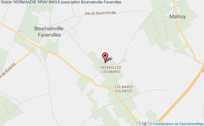 plan association Normandie Krav Maga Bournainville-Faverolles