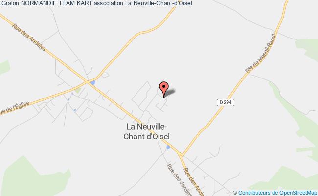 plan association Normandie Team Kart La Neuville-Chant-d'Oisel
