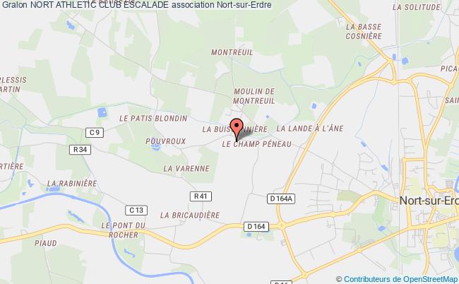 plan association Nort Athletic Club Escalade Nort-sur-Erdre