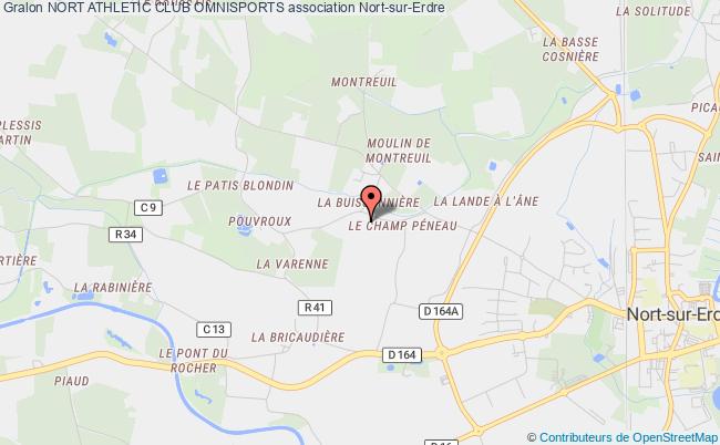 plan association Nort Athletic Club Omnisports Nort-sur-Erdre