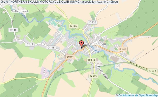 plan association Northern Skulls Motorcycle Club (nsmc) Auxi-le-Château