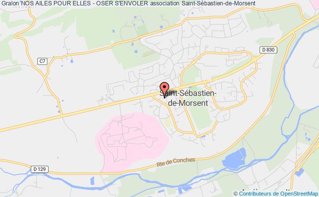 plan association Nos Ailes Pour Elles - Oser S'envoler Saint-Sébastien-de-Morsent