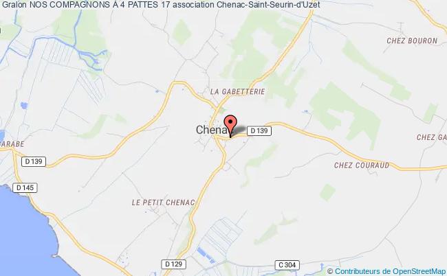 plan association Nos Compagnons À 4 Pattes 17 Chenac-Saint-Seurin-d'Uzet