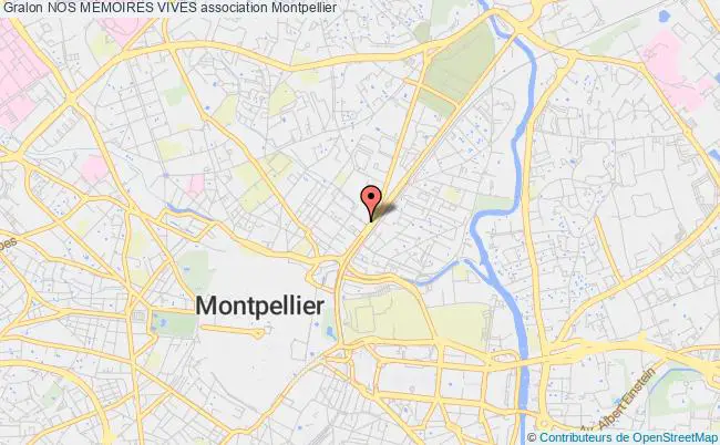 plan association Nos MÉmoires Vives Montpellier