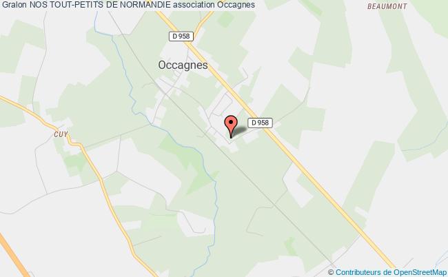 plan association Nos Tout-petits De Normandie Occagnes