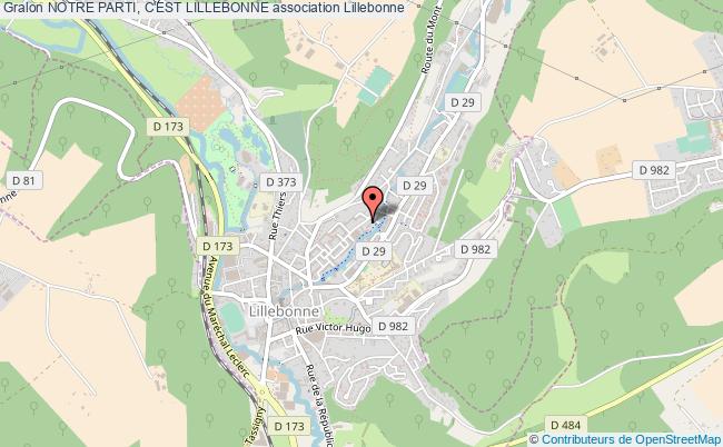 NOTRE PARTI, C'EST LILLEBONNE