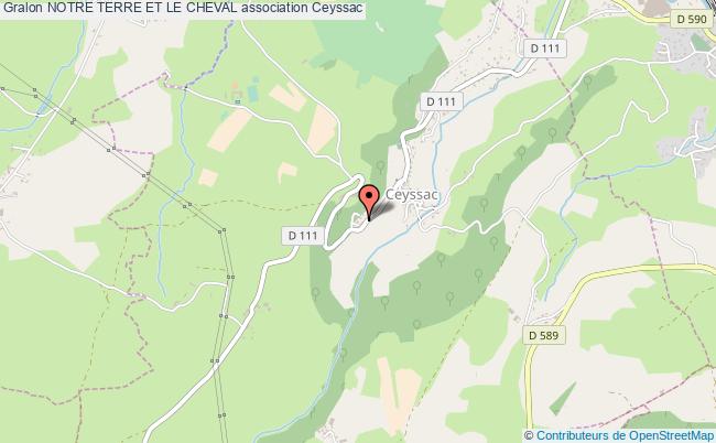 plan association Notre Terre Et Le Cheval Ceyssac