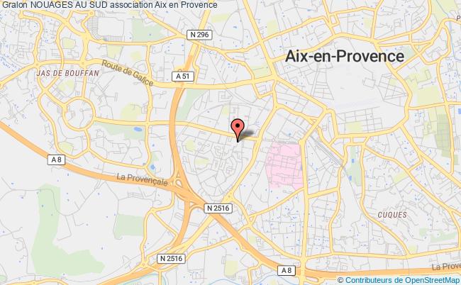 plan association Nouages Au Sud Aix-en-Provence
