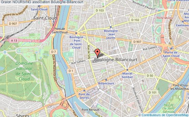 plan association Noursing Boulogne-Billancourt