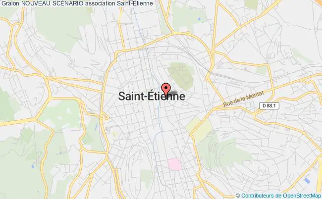 plan association Nouveau ScÉnario Saint-Étienne