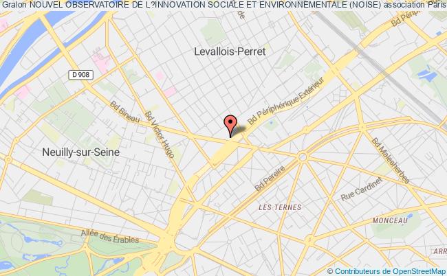 plan association Nouvel Observatoire De L?innovation Sociale Et Environnementale (noise) Paris 17e