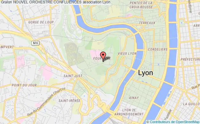 plan association Nouvel Orchestre Confluences Lyon