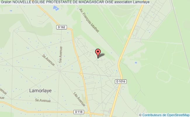 plan association Nouvelle Eglise Protestante De Madagascar Oise Lamorlaye