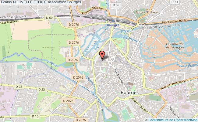 plan association Nouvelle Etoile Bourges