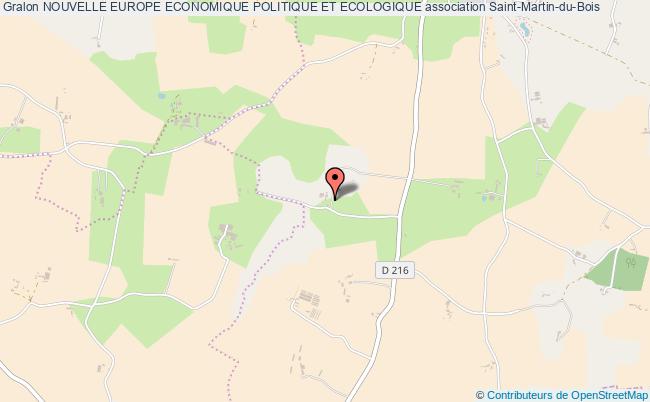 plan association Nouvelle Europe Economique Politique Et Ecologique Saint-Martin-du-Bois