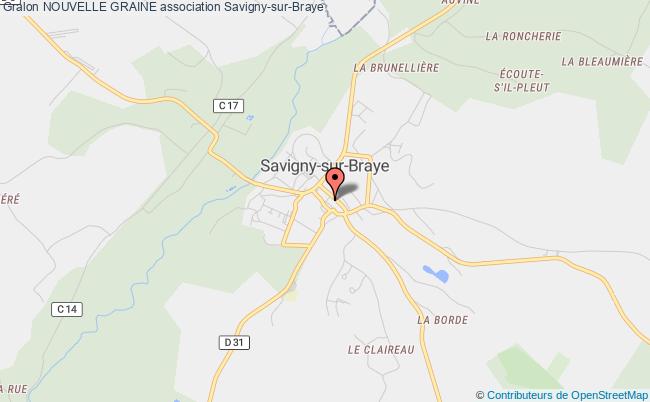 plan association Nouvelle Graine Savigny-sur-Braye