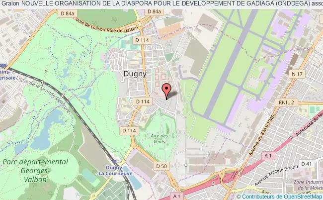 plan association Nouvelle Organisation De La Diaspora Pour Le DÉveloppement De Gadiaga (onddega) Dugny