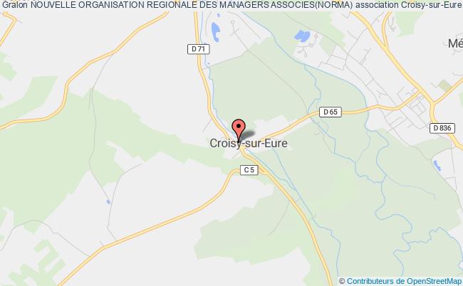 plan association Nouvelle Organisation Regionale Des Managers Associes(norma) Croisy-sur-Eure