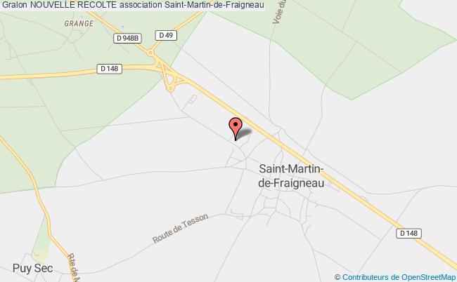 plan association Nouvelle Recolte Saint-Martin-de-Fraigneau