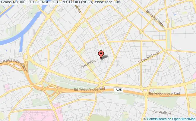 plan association Nouvelle Science Fiction Studio (nsfs) Lille