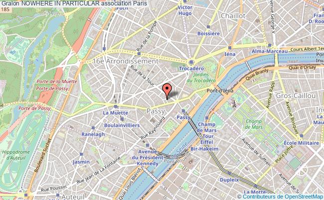 plan association Nowhere In Particular Paris