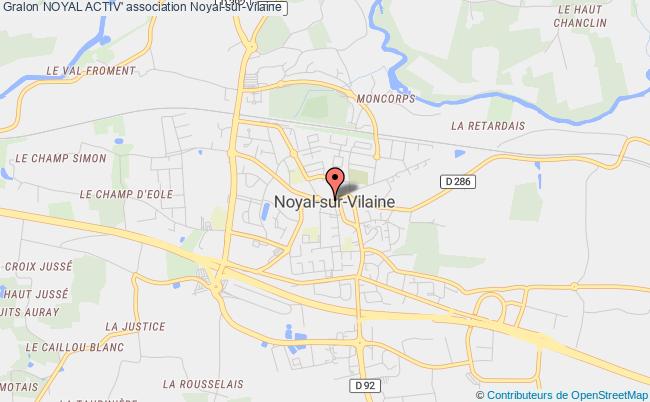 plan association Noyal Activ' Noyal-sur-Vilaine