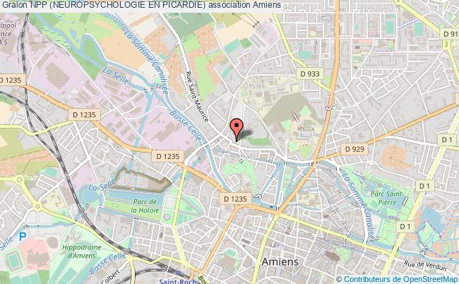 plan association Npp (neuropsychologie En Picardie) Amiens