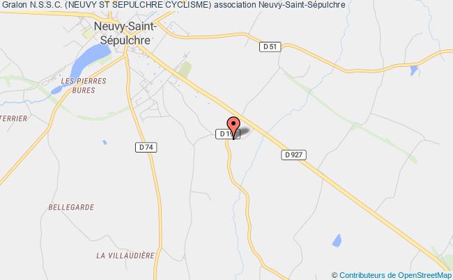 plan association N.s.s.c. (neuvy St Sepulchre Cyclisme) Neuvy-Saint-Sépulchre