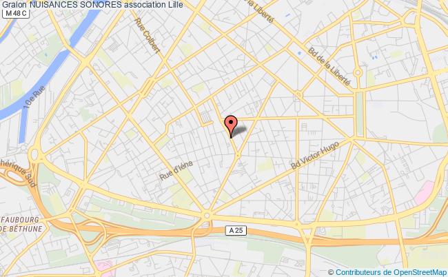 plan association Nuisances Sonores Lille