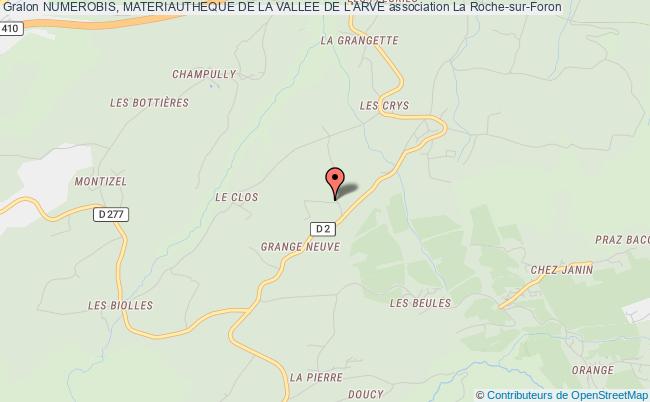 plan association Numerobis, Materiautheque De La Vallee De L'arve Roche-sur-Foron
